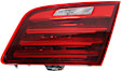 Driver and Passenger Side, Inner Tail Lights, with Bulbs, Halogen, Mounts on Luggage Lid