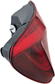 Driver Side, Inner And Outer Halogen/LED Combo Tail Light, With bulb(s), OE Replacement