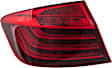 Driver Side, Inner And Outer Halogen/LED Combo Tail Light, With bulb(s), OE Replacement