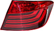 Driver and Passenger Side, Outer Tail Lights, with Bulbs, LED, Mounts on Body, CAPA Certified