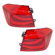 2017 BMW 330i Base - Driver and Passenger Side, Outer LED Tail Light, With bulb(s), Mounts on Body, OE Replacement