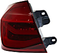 2017 BMW 330i Base - Driver and Passenger Side, Outer LED Tail Light, With bulb(s), Mounts on Body, OE Replacement