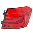 2018 BMW 330i - Driver and Passenger Side, Outer LED Tail Light, With bulb(s), Mounts On Body, For Models With Standard, Modern and Luxury Line, OE Replacement, CAPA Certified