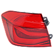 2018 BMW 330i - Driver and Passenger Side, Outer LED Tail Light, With bulb(s), Mounts On Body, For Models With Standard, Modern and Luxury Line, OE Replacement, CAPA Certified