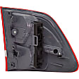 Passenger Side, Inner and Outer Halogen Tail Light, With bulb(s), OE Replacement