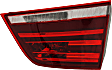 Driver and Passenger Side, Inner Tail Lights, with Bulbs, Halogen, Mounts On Liftgate, For Models With Halogen Tail Light