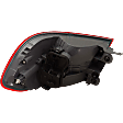 Driver and Passenger Side, Outer Halogen Tail Light, With bulb(s), OE Replacement