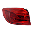 2017-2020 BMW 540i - Driver and Passenger Side, Outer Tail Lights, with Bulbs, LED, Mounts on Body