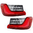 Driver and Passenger Side, Outer LED Tail Light, With bulb(s), OE Replacement