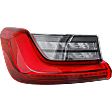 Driver and Passenger Side, Outer LED Tail Light, With bulb(s), OE Replacement