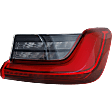Driver and Passenger Side, Outer LED Tail Light, With bulb(s), OE Replacement, CAPA Certified
