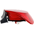 Driver and Passenger Side, Outer Halogen Tail Light, With bulb(s), OE Replacement, Sedan