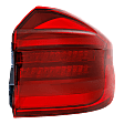 Driver and Passenger Side, Outer LED Tail Light, With bulb(s), OE Replacement