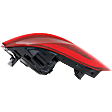 Driver and Passenger Side, Outer LED Tail Light, With bulb(s), OE Replacement