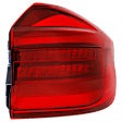 Driver and Passenger Side, Outer LED Tail Light, With bulb(s), OE Replacement, CAPA Certified