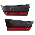 Driver and Passenger Side, Inner LED Tail Light, With bulb(s), OE Replacement