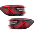 Driver and Passenger Side, Outer LED Tail Light, With bulb(s), OE Replacement