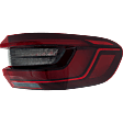 Driver and Passenger Side, Outer LED Tail Light, With bulb(s), OE Replacement