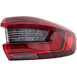 Driver and Passenger Side, Outer LED Tail Light, With bulb(s), OE Replacement, CAPA Certified