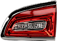 Driver and Passenger Side, Inner Tail Lights, with Bulb, Halogen, Mounts On Liftgate