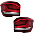 Driver and Passenger Side, Outer LED Tail Light, With bulb(s), OE Replacement