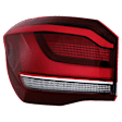 Driver and Passenger Side, Outer LED Tail Light, With bulb(s), OE Replacement