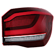 Driver and Passenger Side, Outer LED Tail Light, With bulb(s), OE Replacement