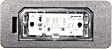 Rear, Driver and Passenger Side License Plate Lights