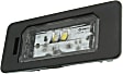 Rear, Driver and Passenger Side License Plate Lights
