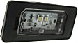 Rear, Driver and Passenger Side License Plate Lights
