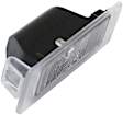 2022 Buick Enclave - Rear, Driver and Passenger Side License Plate Light, For Models Without Video Display Mirror