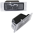 Rear, Driver and Passenger Side License Plate Lights, CAPA CERTIFIED