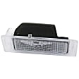 Rear, Driver and Passenger Side License Plate Lights, CAPA CERTIFIED
