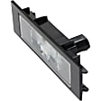 Rear, Driver and Passenger Side License Plate Lights
