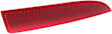 Rear, Driver and Passenger Side Bumper Reflector