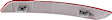 Rear, Driver and Passenger Side Bumper Reflector - For Models Without M Package
