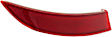Rear, Driver and Passenger Side Bumper Reflector, CAPA Certified