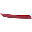 Rear, Driver and Passenger Side Bumper Reflector