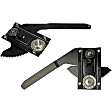 SET-RB7405103-F Front, Driver and Passenger Side HD Solutions Series Manual Window Regulator, Hand-Crank Type