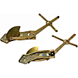 SET-RB740516 Front, Driver and Passenger Side OE Solutions Series Power Window Regulator, Without Motor