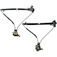 SET-RB740569 Front, Driver and Passenger Side OE Solutions Series Manual Window Regulator, Without Motor