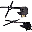 SET-RB740650 Front, Driver and Passenger Side OE Solutions Series Manual Window Regulator, Hand-Crank Type