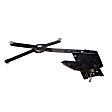 SET-RB740650 Front, Driver and Passenger Side OE Solutions Series Manual Window Regulator, Hand-Crank Type