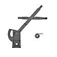 SET-RB740854-F Front, Driver and Passenger Side OE Solutions Series Power Window Regulator, Without Motor