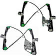 2007 Ford Focus - Front, Driver and Passenger Side Power Window Regulator, Without Motor, 5-Door, OE Solutions Series