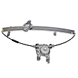 Front, Driver and Passenger Side OE Solutions Series Power Window Regulator, Without Motor