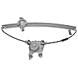 Front, Driver and Passenger Side OE Solutions Series Power Window Regulator, Without Motor