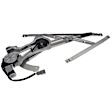 SET-RB741127 Front, Driver and Passenger Side OE Solutions Series Power Window Regulator, With Motor