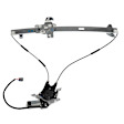 SET-RB741587 Front, Driver and Passenger Side OE Solutions Series Power Window Regulator, With Motor