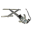 SET-RB741848-F Front, Driver and Passenger Side OE Solutions Series Power Window Regulator, With Motor
